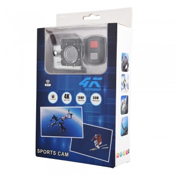 F60R 170 Degree Wide Angle Wifi Camera 16MP 1080P HD Sports Video Camera 4K Ultra HD Action Camera Waterproof DVR Car Camcorder