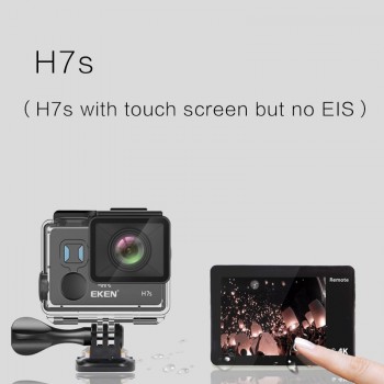 EKEN H7s H7 Black EIS 4K 30fps Touch Screen Action Camera Utral HD Video 16mp Picture WIFI 4K+ EIS Sports Camera