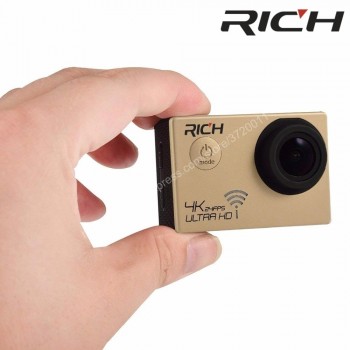 Original Sport Camera gopro hero4 style NT96660 4K 3840*2160P 24FPS Wifi 16MP remote control 170D Lens Waterproof Sports Camera