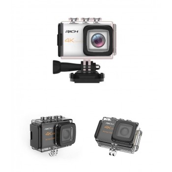 Mstar N800-R HD 4k 2.4G Remote Wifi 170 degree wide angle Compatible external microphone waterproof 30M Sport Action camera