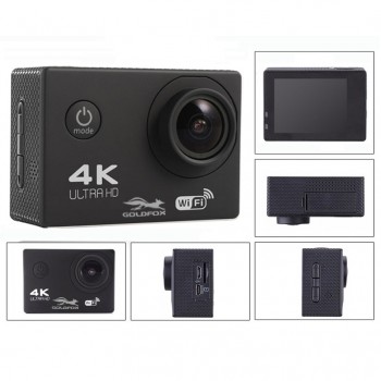 4K WIFI Sports Action Camera With Remote Control Ultra HD go Waterproof Underwater pro 30M Camcorder 16MP 170 Degree Wide Angle