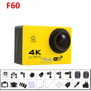 4K WIFI Sports Action Camera With Remote Control Ultra HD go Waterproof Underwater pro 30M Camcorder 16MP 170 Degree Wide Angle