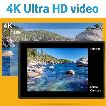 GEEKAM H9R Ultra HD 4k Action Camera Deportiva Cam Accessories 30M Waterproof House Mount Wifi 170 Wide Angle Mini Sport Camera