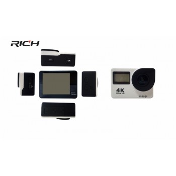 RICH H1 F65R Sports Camera Allwinner V3 2.0 dual touch screen Action Camera WiFi 170D Full HD 30M Waterproof Video DV