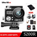 Ultra HD 4K wifi (OEM EKEN H9R) action camera 4k/30fps dual screen 2.0 LCD go waterproof pro sj Extreme mini Camcorder