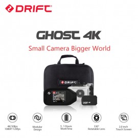 Drift Ghost 4K Motorcycle Version Action Camera Ambarella Sports Mini Camera ARM 12MP CMOS EIS Rotary Lens WiFi Live Streaming