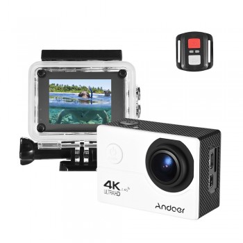 Andoer WiFi Action Camera 4k Camera Sport Waterproof Aksiyon Kamera 1080P Full HD Video Action Cam 16MP amp; 170 Degree Wide Angle
