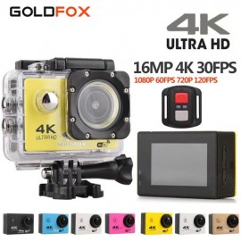 Goldfox F60R/F60 Action Camera Ultra HD 4K / 30fps WiFi 2.0 170D Underwater Waterproof Helmet Video Recording Cameras Sport Cam