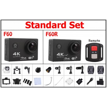 Goldfox F60R/F60 Action Camera Ultra HD 4K / 30fps WiFi 2.0 170D Underwater Waterproof Helmet Video Recording Cameras Sport Cam