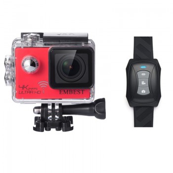 EMBEST Original Remote Action Camera EM61R / EM61 Ultra 4K Wifi  Video Camera 170 Degree Lens Cam go waterproof pro camera