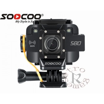 Waterproof mini Action Camera Build-in WIFI sport DV CAM sport Video Starlight Night Vision support external mic SOOCOO S80