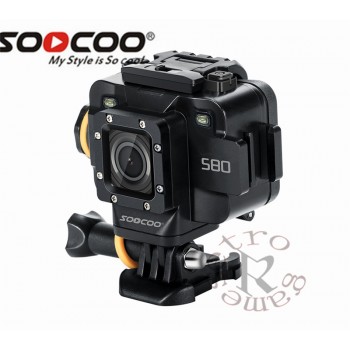 Waterproof mini Action Camera Build-in WIFI sport DV CAM sport Video Starlight Night Vision support external mic SOOCOO S80