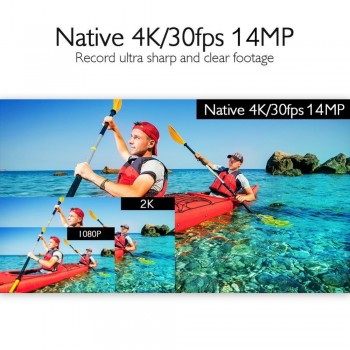 EKEN H8R Plus Ambarella 4K 30fps Ultra HD Camera Real 4K Action Camera 30 waterproof LCD Screen Wi-Fi Remote Sports Camera