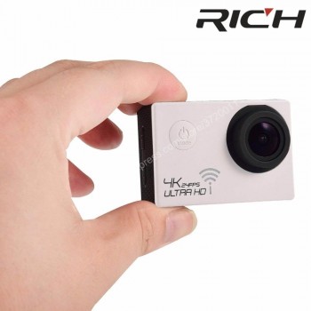 RICH Action Camera gopro hero4 style NT96660 4K 3840*2160P 24FPS Wifi 16MP remote control 170D Lens Waterproof Sports Camera