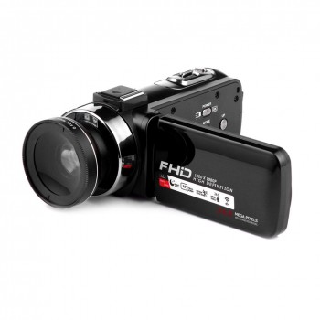 Camcorder Video Camera Full HD 1080p 24.0 MP Camcorders 16X Zoom Wedding Home Handheld DV Professional Night Digital Camera