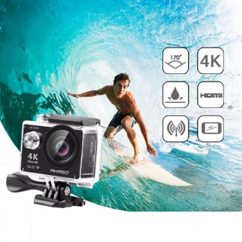AKASO Version EK7000 4K Outdoor Action Camera WIFI Ultra HD Waterproof Sports DV Camcorder 12MP 170 Degree Wide Angle
