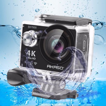AKASO Version EK7000 4K Outdoor Action Camera WIFI Ultra HD Waterproof Sports DV Camcorder 12MP 170 Degree Wide Angle