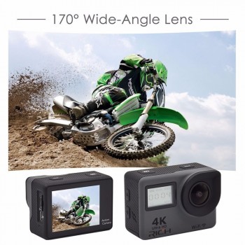4K Sport Action Camera Wifi Touch Screen Waterproof 30M 1080p Full HD 16Mp Underwater Action Cam Bicycle Helmet Camera