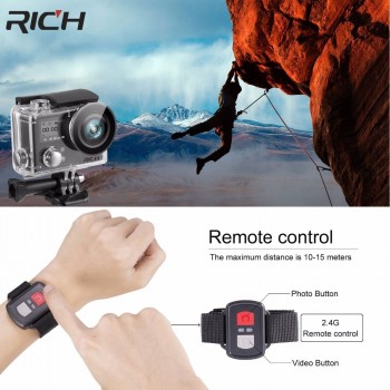 Hot Ultra HD 4K wifi action camera 1080p HD 60fps Diving 30M waterproof helmet Sports DV cam go 4 K Pro yi extreme sports kamera