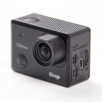 Gitup G3 Duo 90 Degree Lens Action Camera 2K 12MP 2160P Sport Action Camera 2.0 Touch LCD Screen GYRO Optional GPS Slave Camera