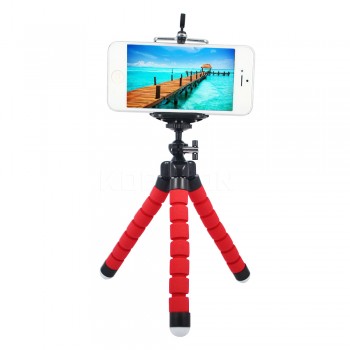 kebidu Car Phone Holder Flexible Octopus Tripod Bracket Selfie Stand Mount Monopod Styling Accessories + Remote Control