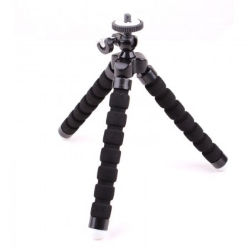 Mamen Mini Camera Tripod Monopod For Canon Sony Nikon Sport Photo Tripod For iPhone Samsung Selfie Stick LED Light Tripod
