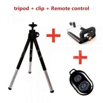 COOLJIER mini tripod for phone Bluetooth Remote Tripod Portable Monopod Extendable Mini Camera Stand Universal Phone Tripods