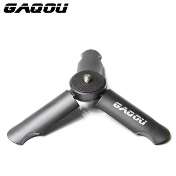 GAQOU Mini Tripod for Smartphone/Phone Holder Stand Tripod Monopod for Gopro 6/Smooth Q/DJI OSMO Portable Collapsible Tripode