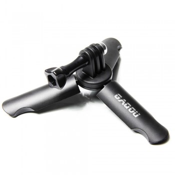 GAQOU Mini Tripod for Smartphone/Phone Holder Stand Tripod Monopod for Gopro 6/Smooth Q/DJI OSMO Portable Collapsible Tripode