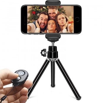 DUSZAKE P15 Extentable Desktop Mini Phone Tripod for Mobile Phone Tripod For iPhone Samsung Xiaomi Camera Mini Tripods for Phone