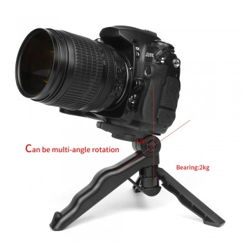 SHOOT Portable Camera Table Tripod For GoPro Hero 7 6 5 4 SJCAM SJ 4000 Xiaomi Yi Lite 4K Sony DSLR SLR Light Phone Tripod Stand