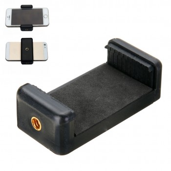 Onsale 1pc Portable Mobile Cell Phone Clip High Quality Phone Tripod Bracket Holder Mount for Tripod/Monopod Stand