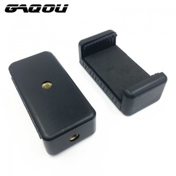 GAQOU Universal Monopod Holder Clip for Mobile Bracket For Camera Tripod Mount Holder Stand for iPhone Samsung Xiaomi Phone