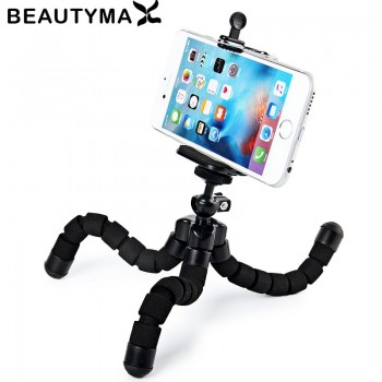 Universal Octopus MINI Tripod Stand Holder Flexible Tripod Holder for iPhone X 8 7 6 6S plus for Samsung Note 8 s8 plus s7 edge