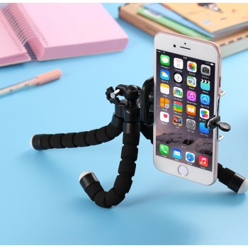 Universal Octopus MINI Tripod Stand Holder Flexible Tripod Holder for iPhone X 8 7 6 6S plus for Samsung Note 8 s8 plus s7 edge