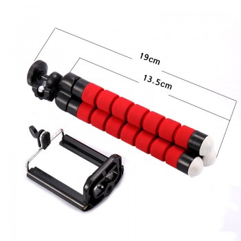 Universal Octopus MINI Tripod Stand Holder Flexible Tripod Holder for iPhone X 8 7 6 6S plus for Samsung Note 8 s8 plus s7 edge