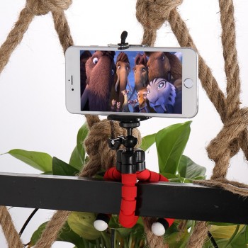 Universal Octopus MINI Tripod Stand Holder Flexible Tripod Holder for iPhone X 8 7 6 6S plus for Samsung Note 8 s8 plus s7 edge