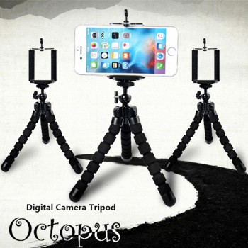 Universal Octopus MINI Tripod Stand Holder Flexible Tripod Holder for iPhone X 8 7 6 6S plus for Samsung Note 8 s8 plus s7 edge