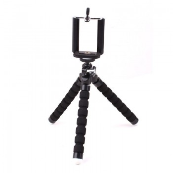 Flexible Sponge Octopus Phone Tripod Stand Mount Selfie Stick Bluetooth Remote Shutter Self-timer Tripod Bracket For Android IOS