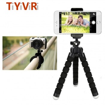 Flexible Gorillapod For Phone Octopus Mini Tripod Stand Flexible Holder Bracket For Go pro 6 5 4 For Xiaomi yi 4K Action Cameras