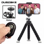 DUSZAKE Gorillapod Mini Tripod for Phone Metal Ball Mini Phone Tripod for iPhone Phone Stand Selfie Stick For Gopro Camera