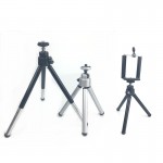 Mini Tripod For Camera Tripode for iphone 6s 7 Xiaomi With Phone Clip Tripod Stand Mount for Nikon Gopro 5 4 Session Yi Camera