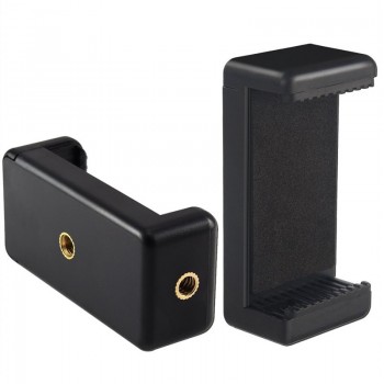 Universal Phone Holder Mount Clip Bracket Smartphone Clip Holder Adjustable Tripod Adapter For Smartphone Selfie Phone Clip