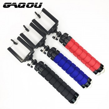 GAQOU  3 in 1 With Remote Control Mini Flexible Mount Holder Camera Phone Octopus Tripod Bracket Stand Holder Mount For Gopro