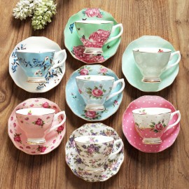 180ML, fine bone china coffee cup and saucer and spoon set, funny fashion design, zakka tazas cafe espresso cup, european coffee