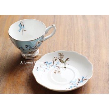 180ML, fine bone china coffee cup and saucer and spoon set, funny fashion design, zakka tazas cafe espresso cup, european coffee