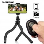 DUSZAKE Gorillapod Mini Phone Tripod For Phone Mobile Selfie Mini Tripod For Moblie Phone For iPhone Gopro Camera Accessories