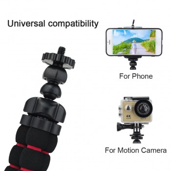 Mini Tripod Flexible Mobile Tripod Gorillapod Octopus Stand Spider for iPhone for GoPro Canon Nikon Sony DSLR Cameras Table Desk