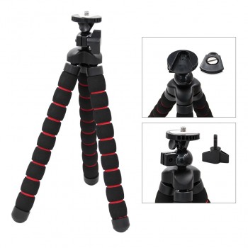 Mini Tripod Flexible Mobile Tripod Gorillapod Octopus Stand Spider for iPhone for GoPro Canon Nikon Sony DSLR Cameras Table Desk