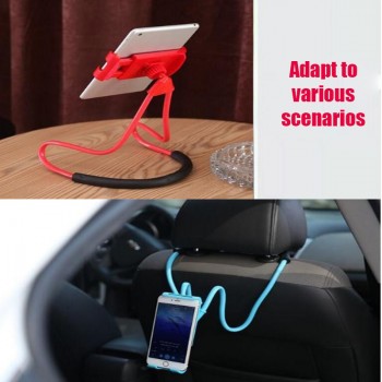 Hot Flexible Mobile Phone Holder Hanging Neck Lazy Necklace Bracket Smartphone Holder Stand For iPhone Xiaomi Huawei